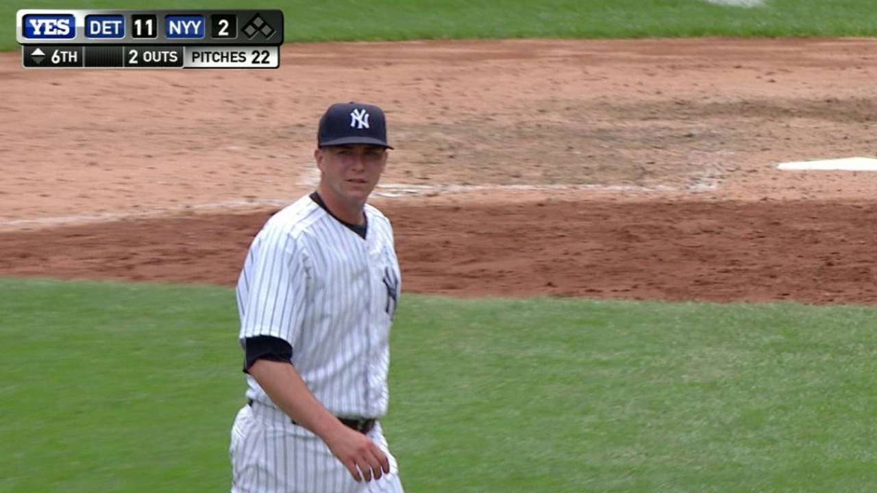 Burawa's first career strikeout