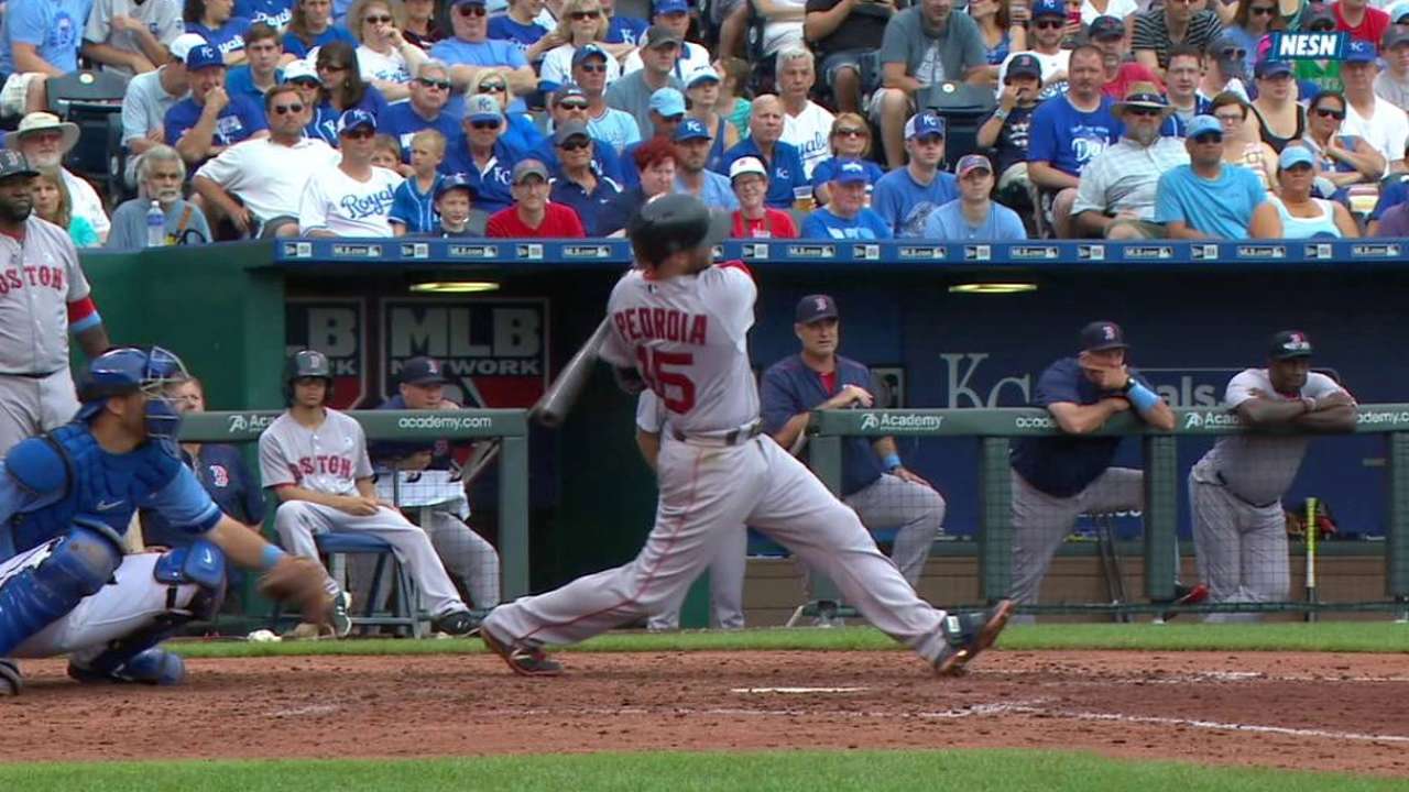 Pedroia's RBI double