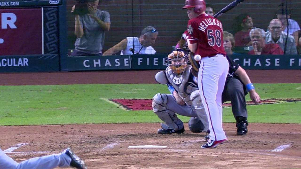 Hellickson's RBI hit-by-pitch
