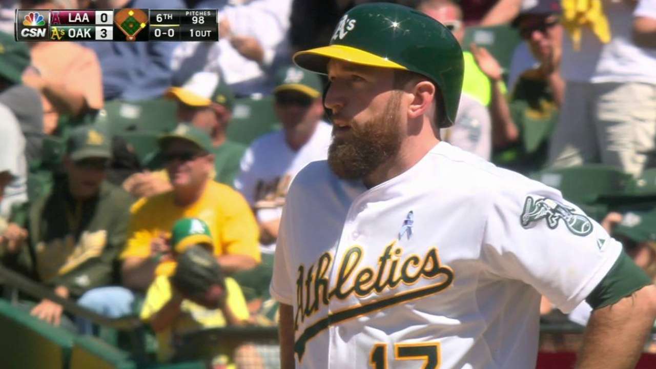 Kazmir pitches A's past Angels for series win
