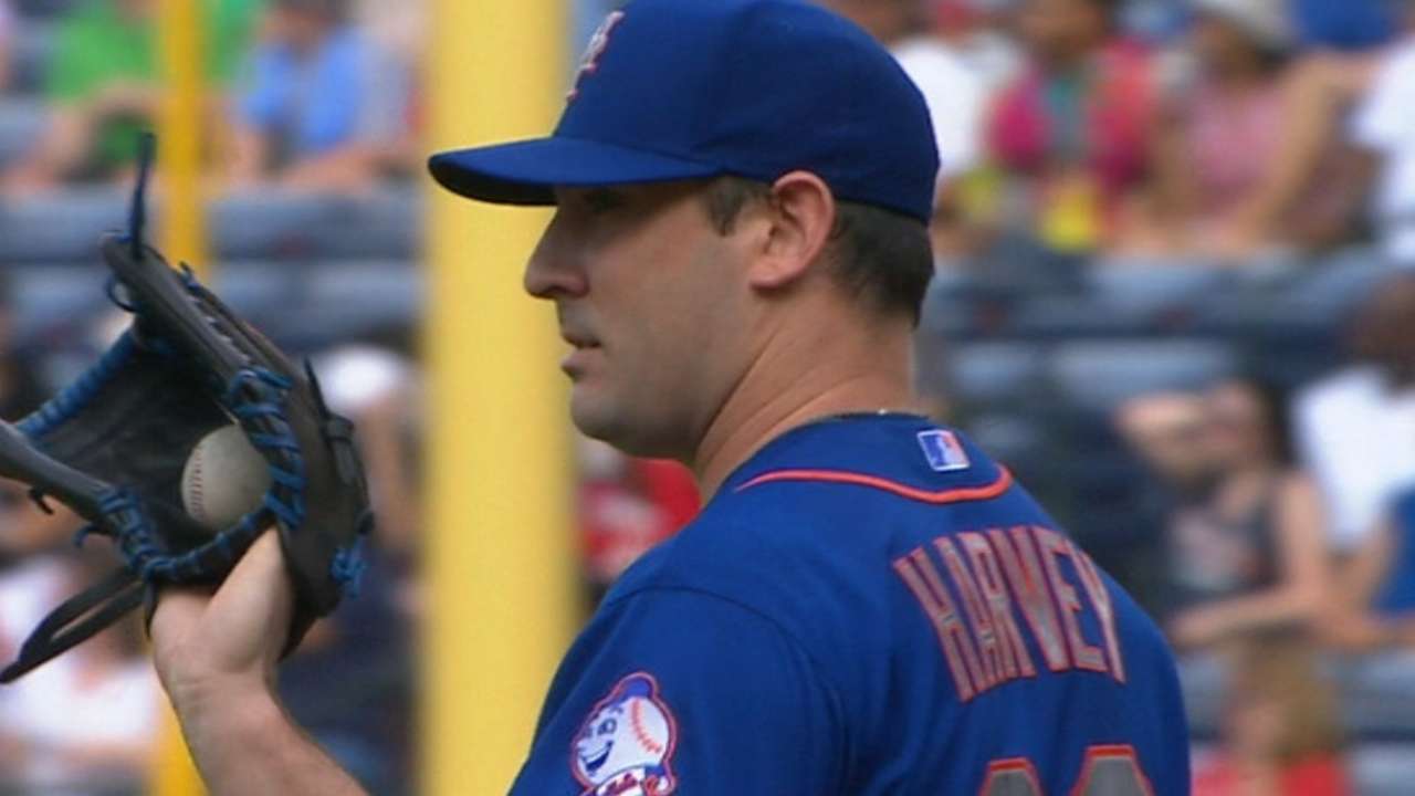 Harvey's solid 6 2/3 innings