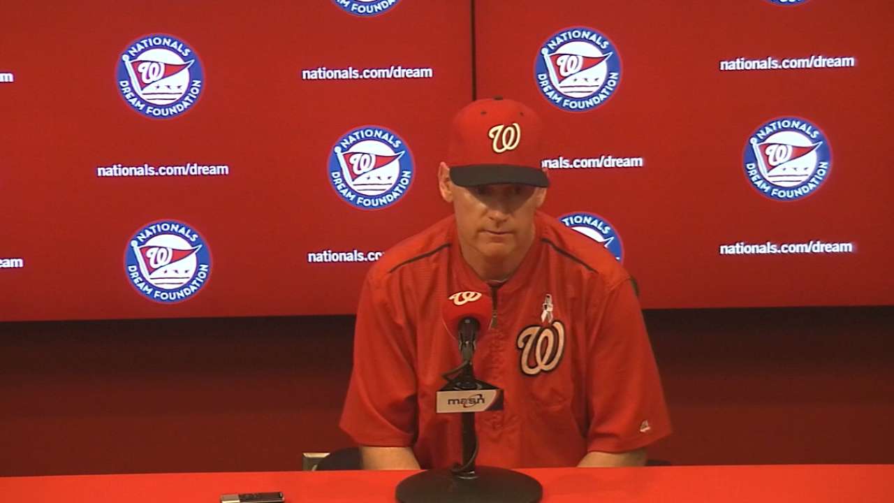 Nationals cruise to sweep with rout of Bucs