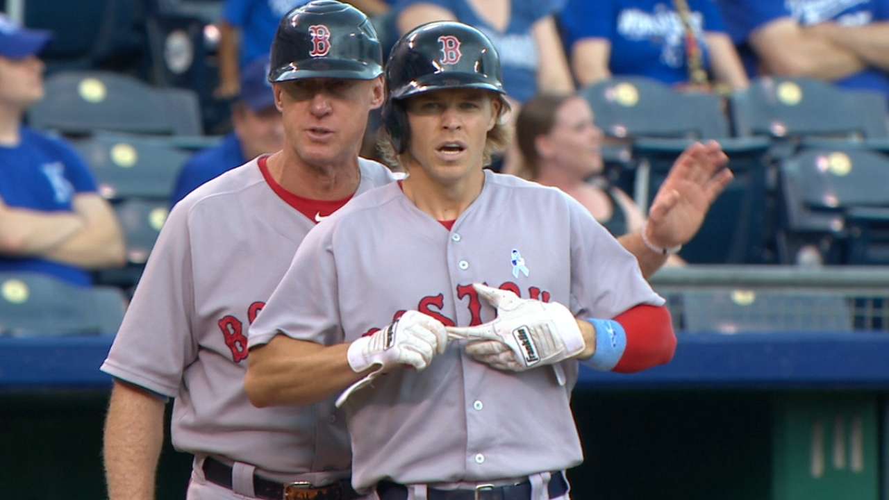 Holt's three extra-base hits