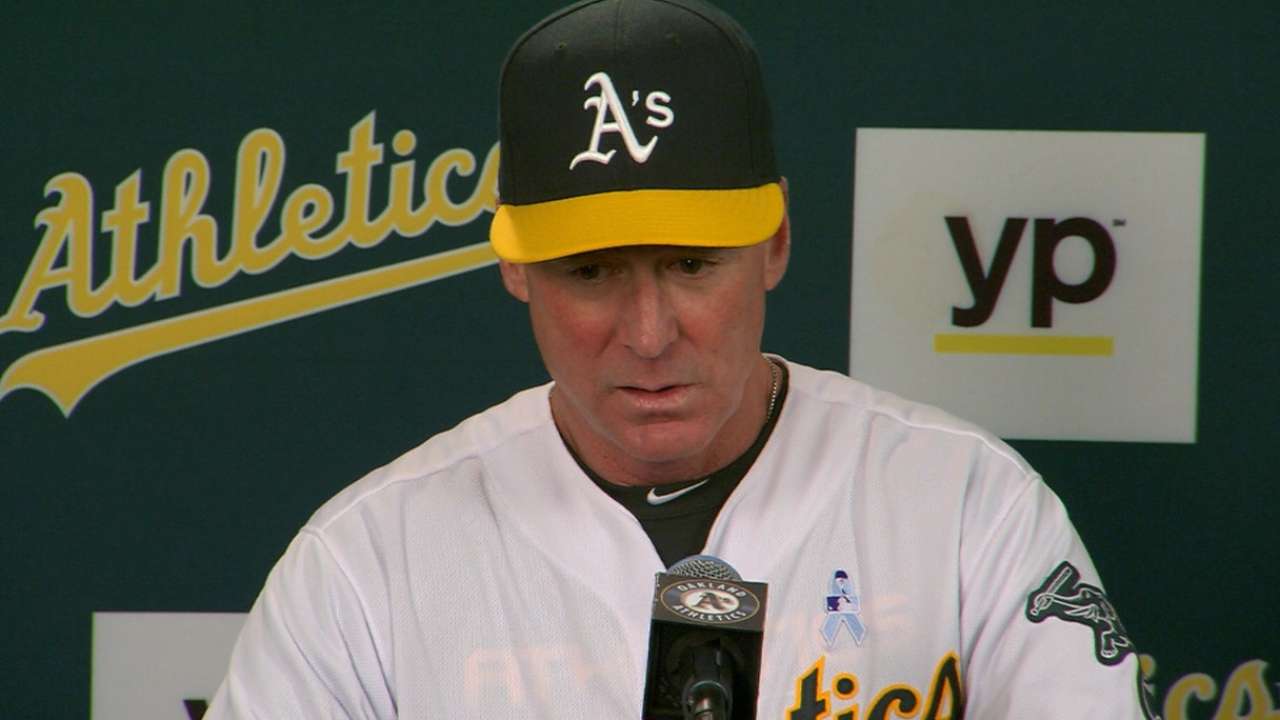 Melvin on A's 3-2 victory
