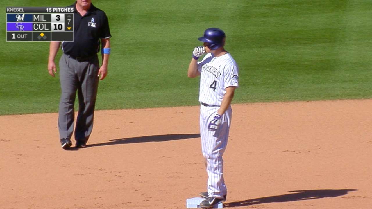 Arenado, Rockies roar past Brewers