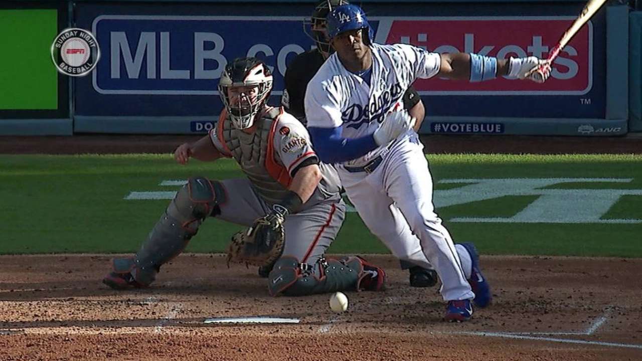 Puig's two-run single