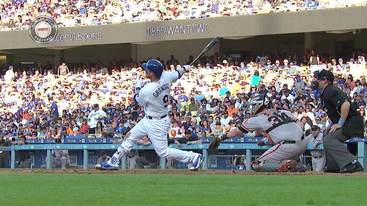Grandal's second homer