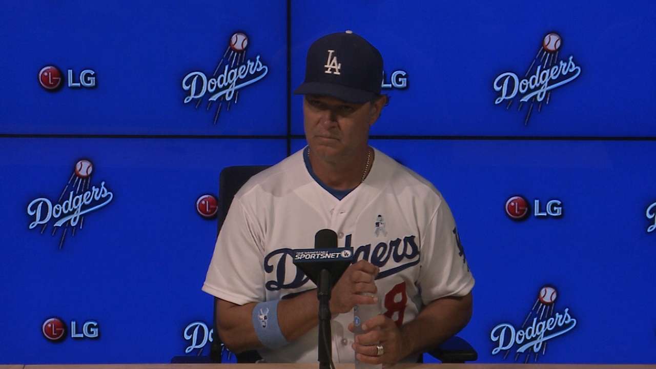 Mattingly on rout of Giants