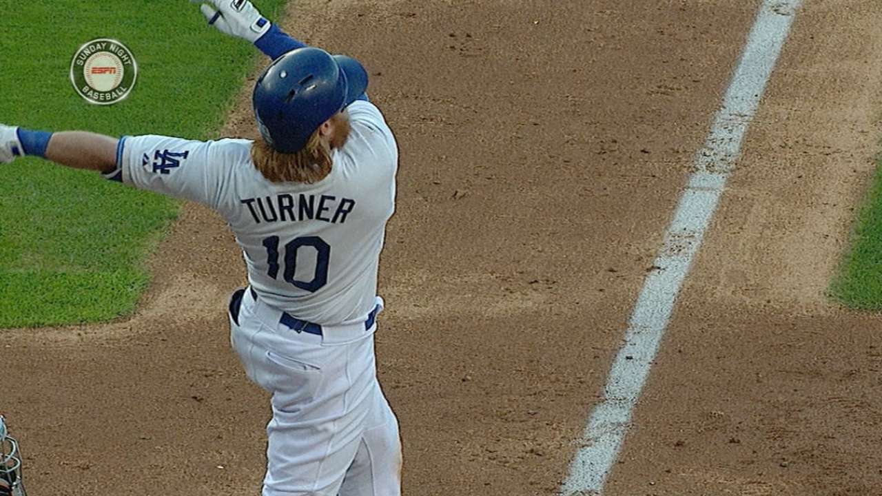 Dodgers frenan a Gigantes con potente ofensiva