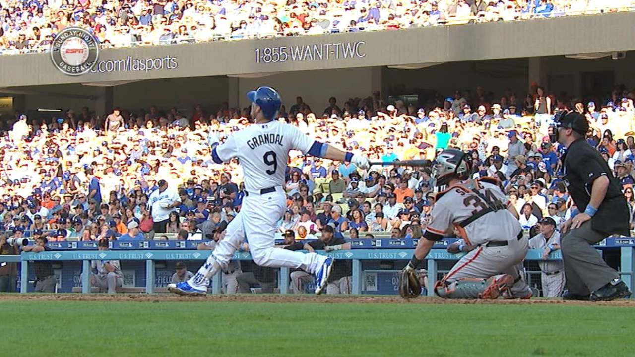 Grandal's two-homer game