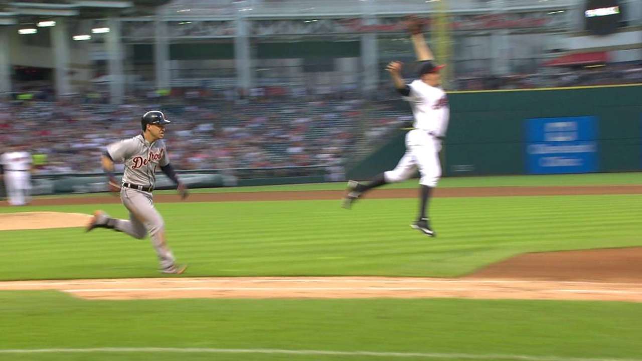 Iglesias' infield single