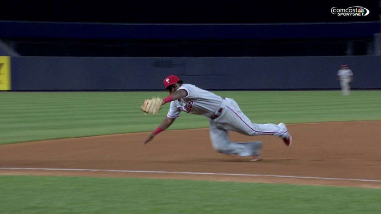 Franco's diving stop