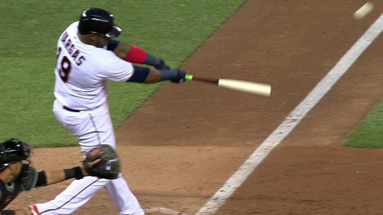 Vargas, Twins apabullan a Danks, Medias Blancas