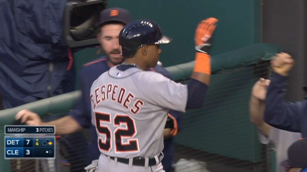 Cespedes fuels offense with high-octane bat