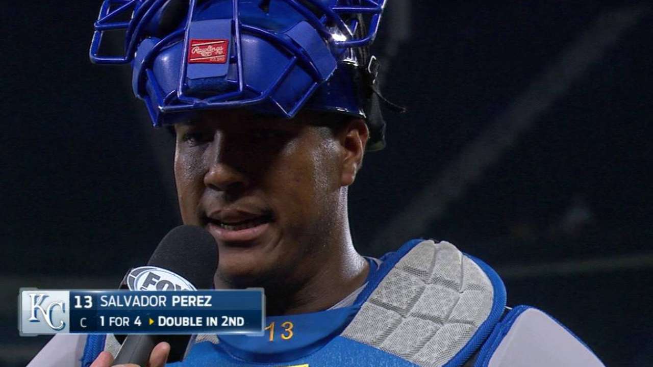 Perez on Royals' victory