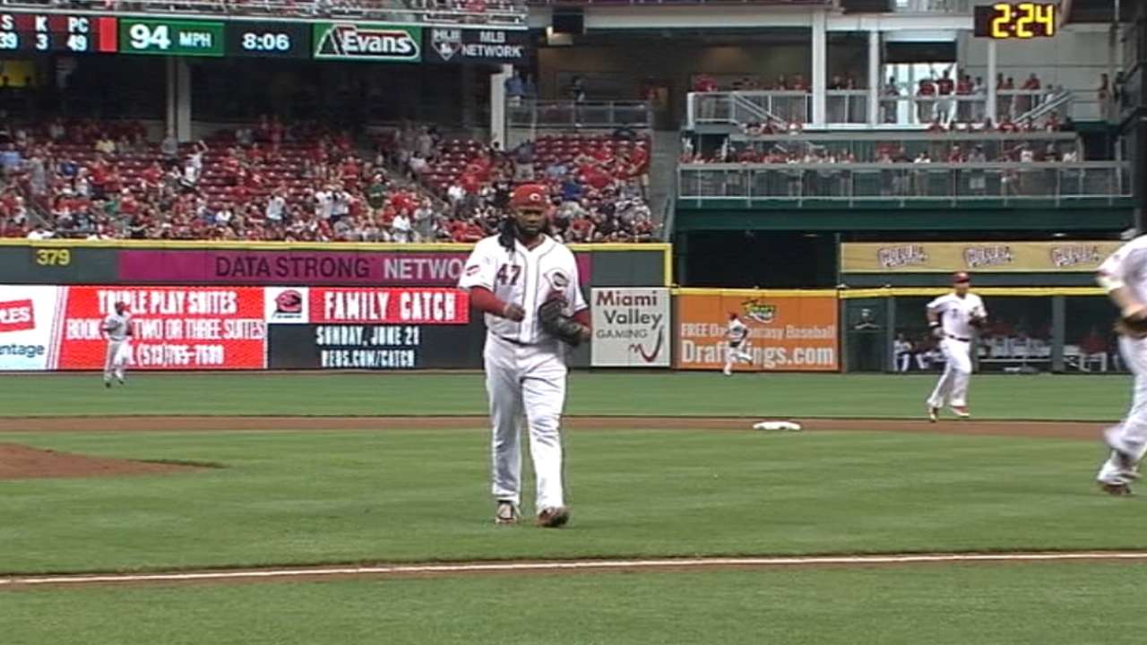 With extra rest, Cueto ready to return to hill