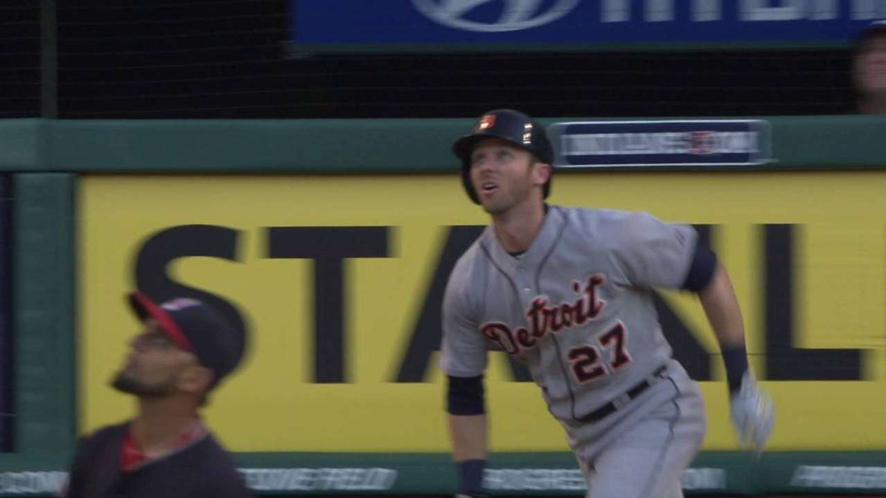 Romine's solo home run