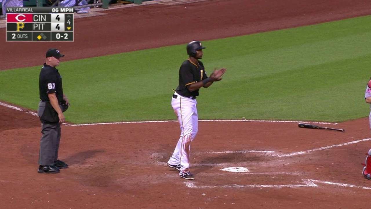 Polanco scores on error