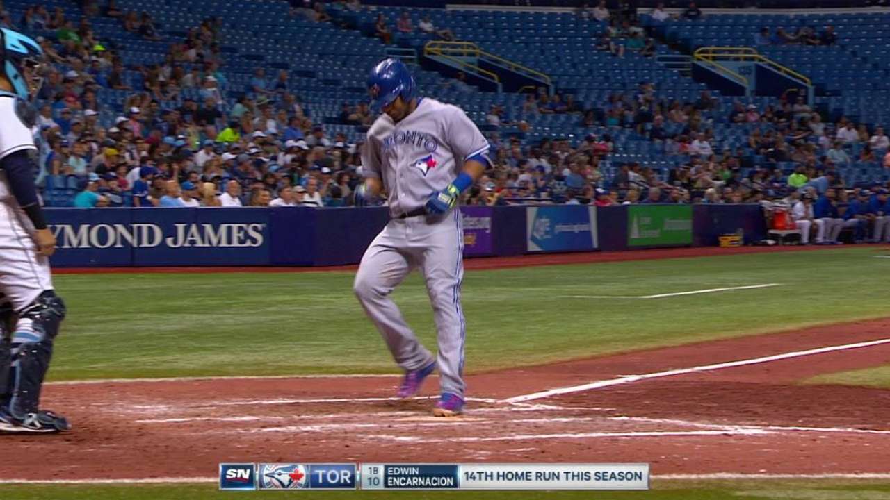 Encarnacion's solo homer
