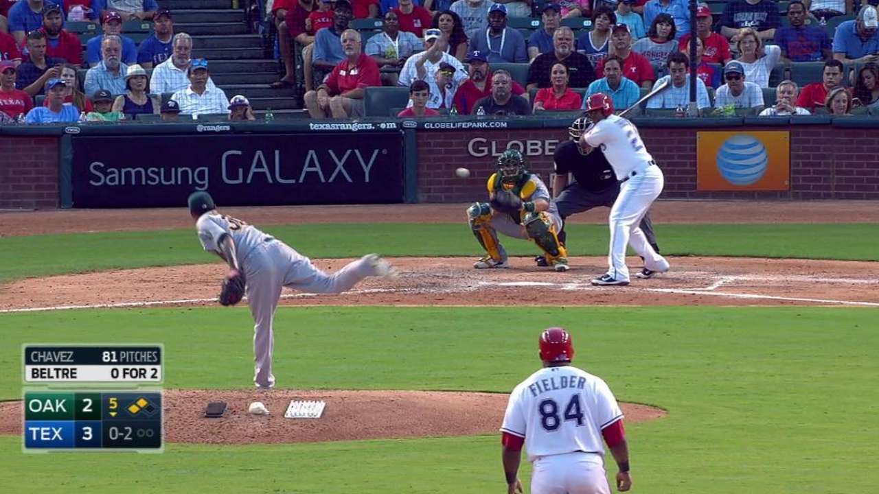 Beltre's sacrifice fly