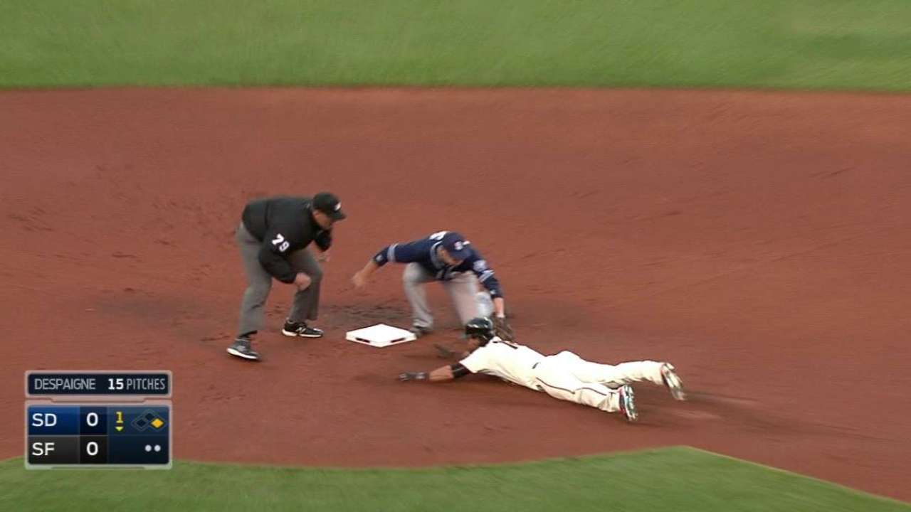 Despaigne hangs tough against Bumgarner