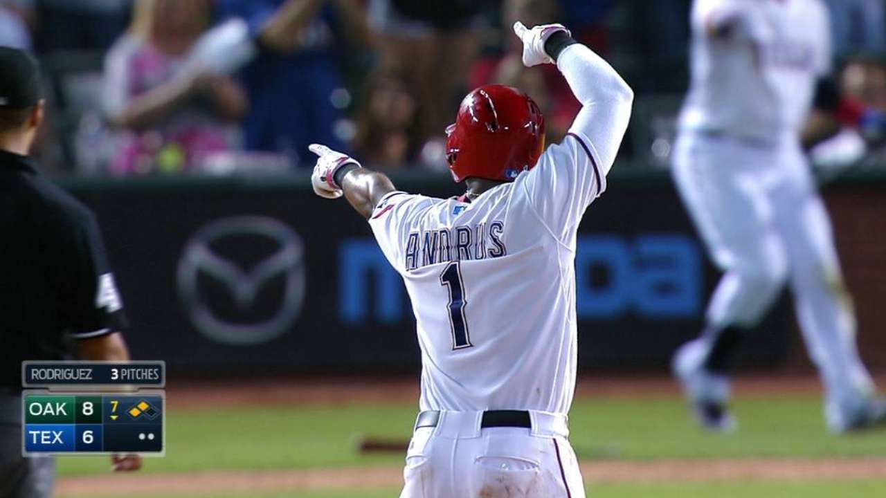 Andrus' RBI double