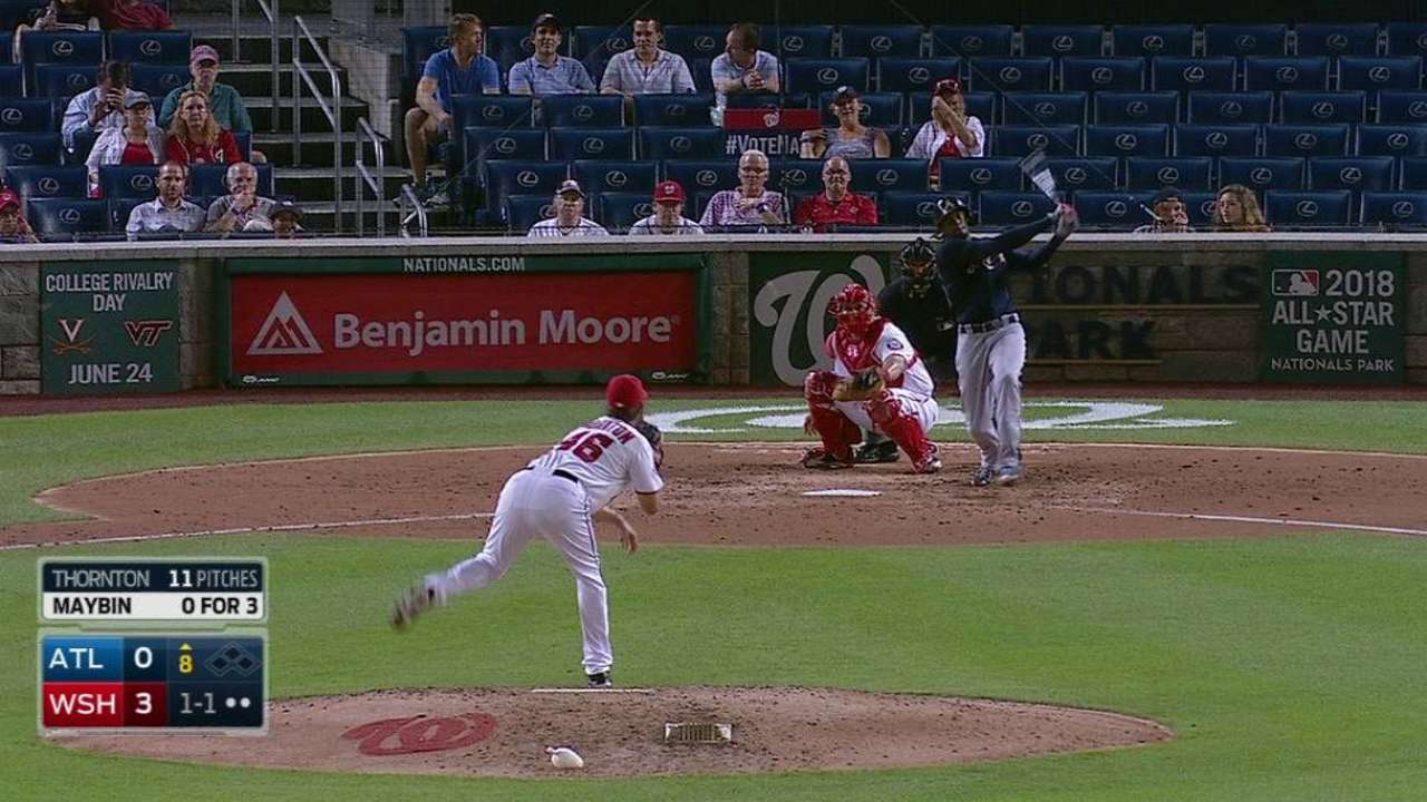 Maybin's solo home run