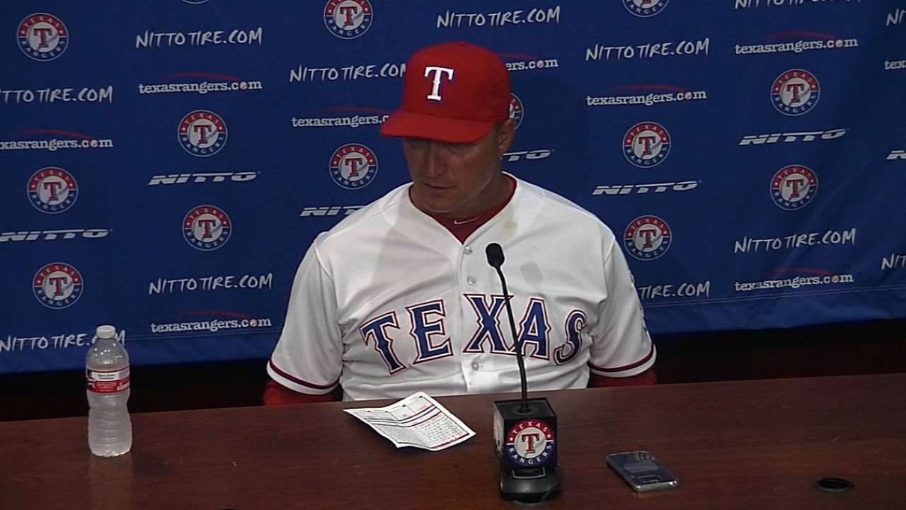 Banister on Gonzalez's outing