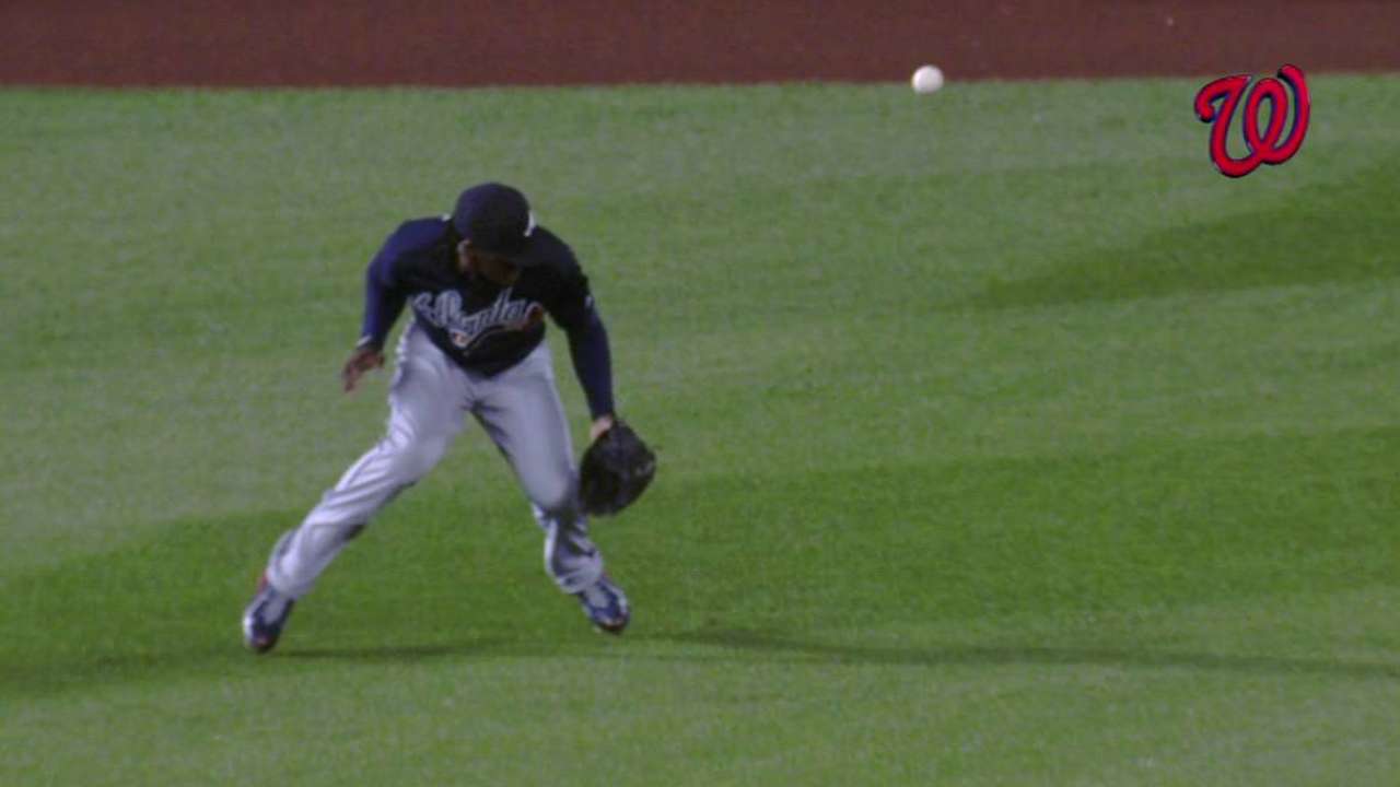 Taylor reaches second on error