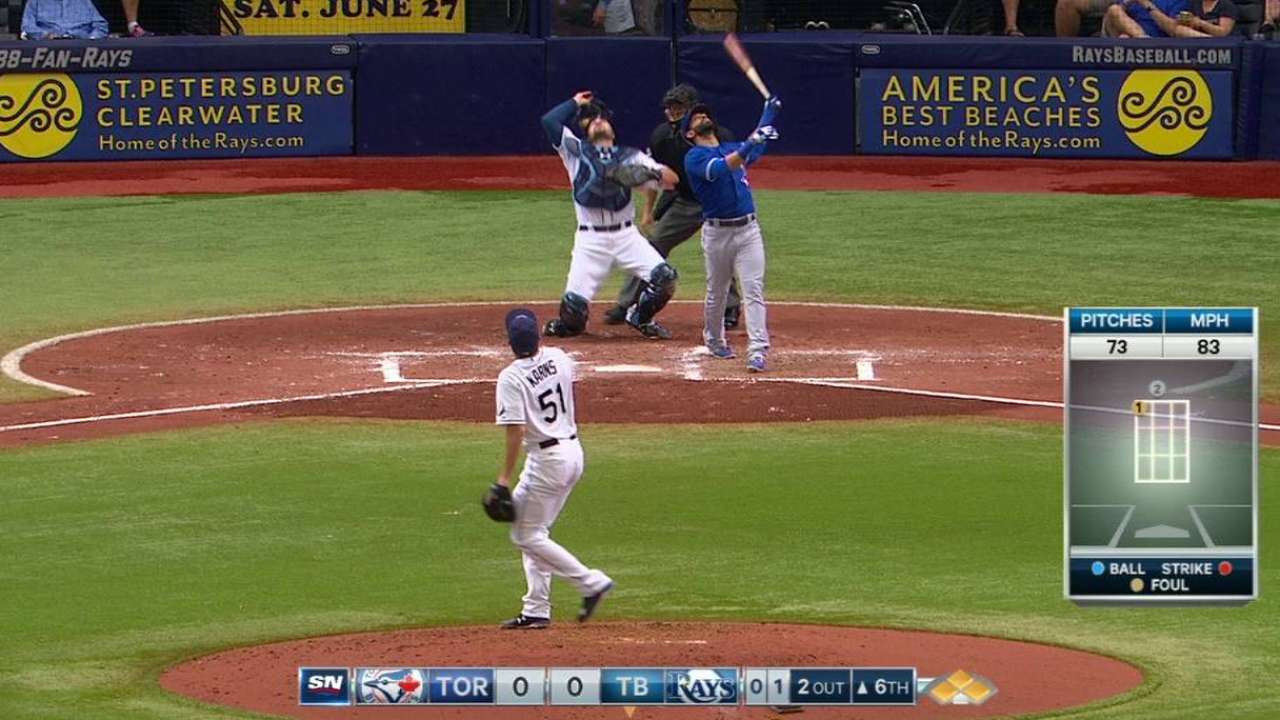 Karns gets popup to escape jam