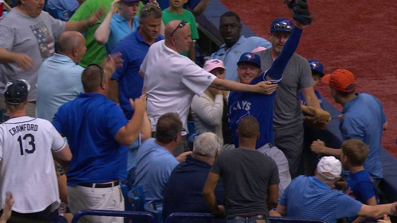 Donaldson's incredible catch