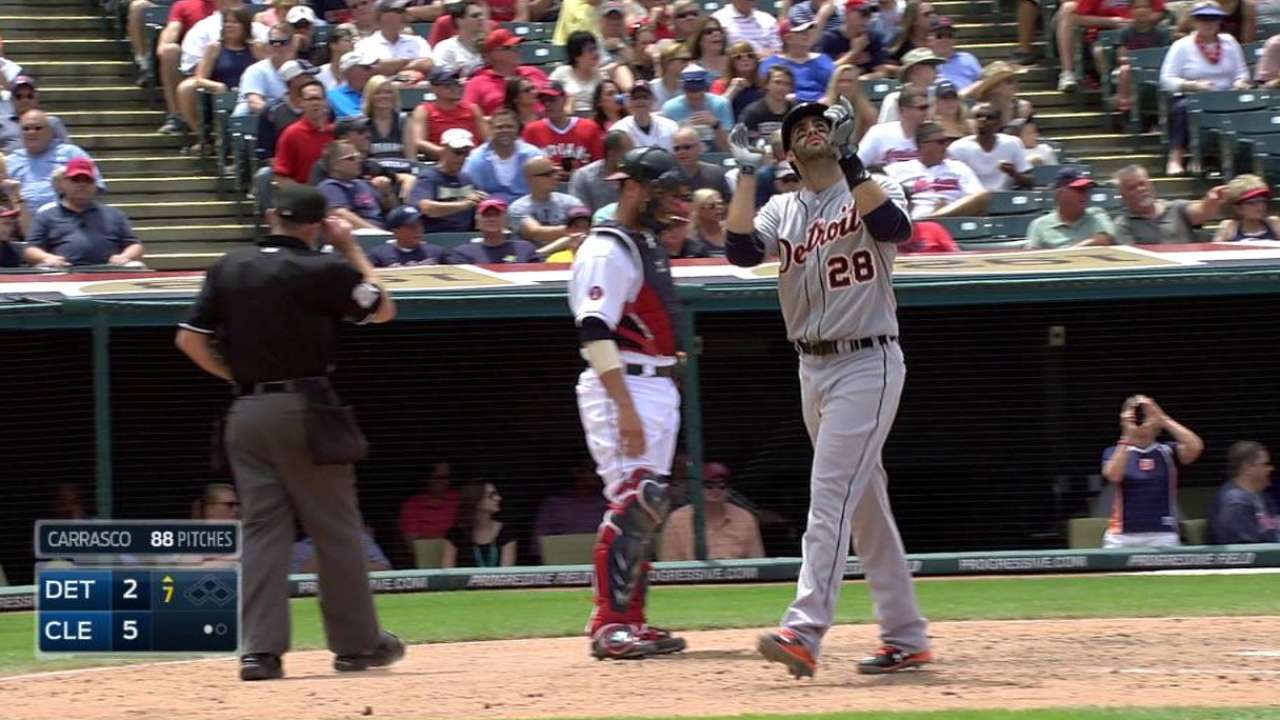 J.D. Martinez's two-run homer