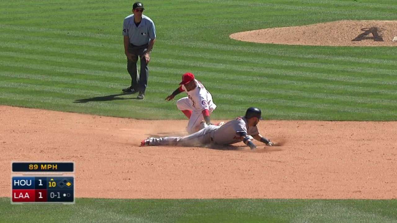 Iannetta gets Gonzalez on review