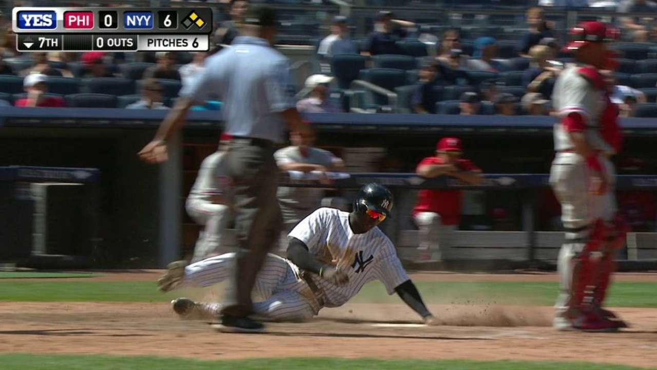 Pirela's RBI double