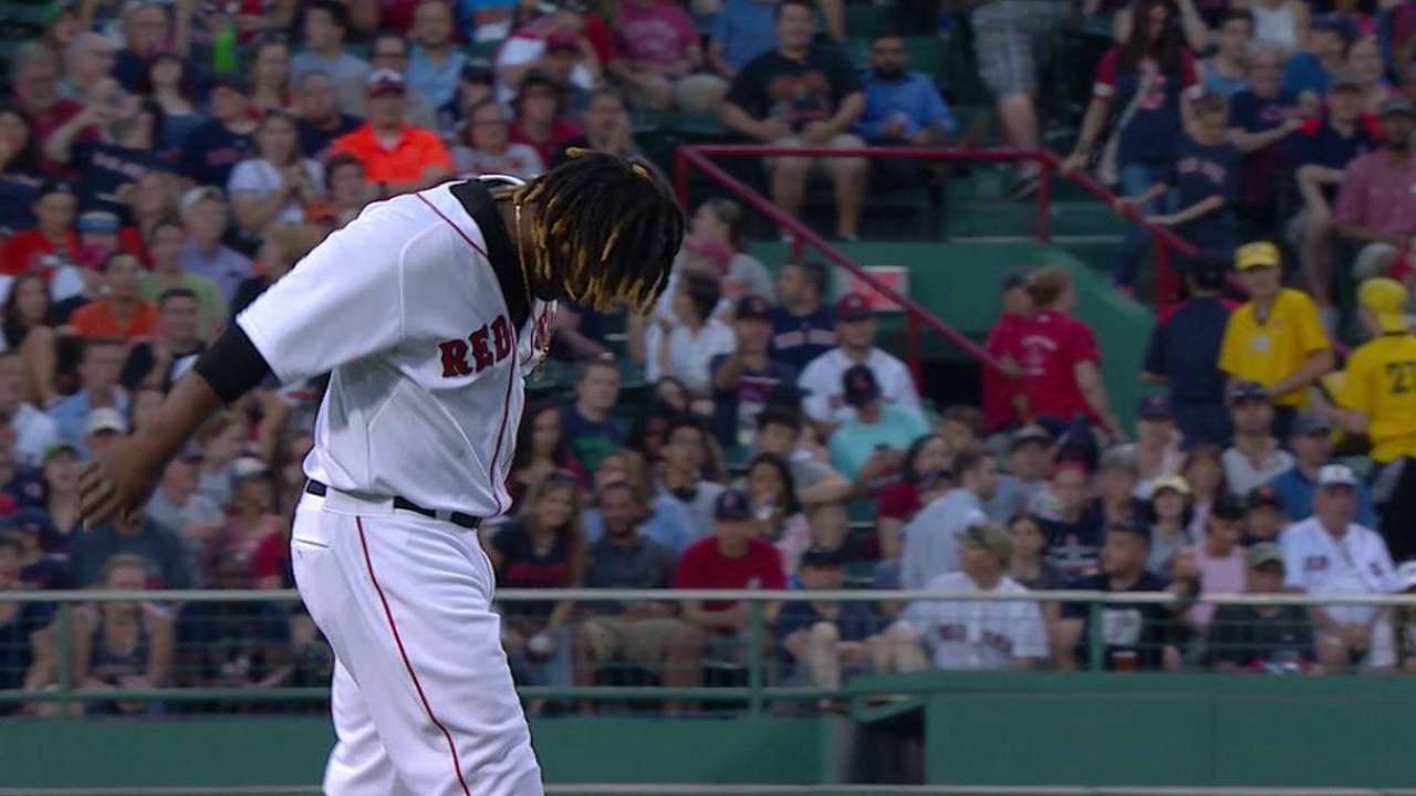 Sox await test results on Hanley's left hand