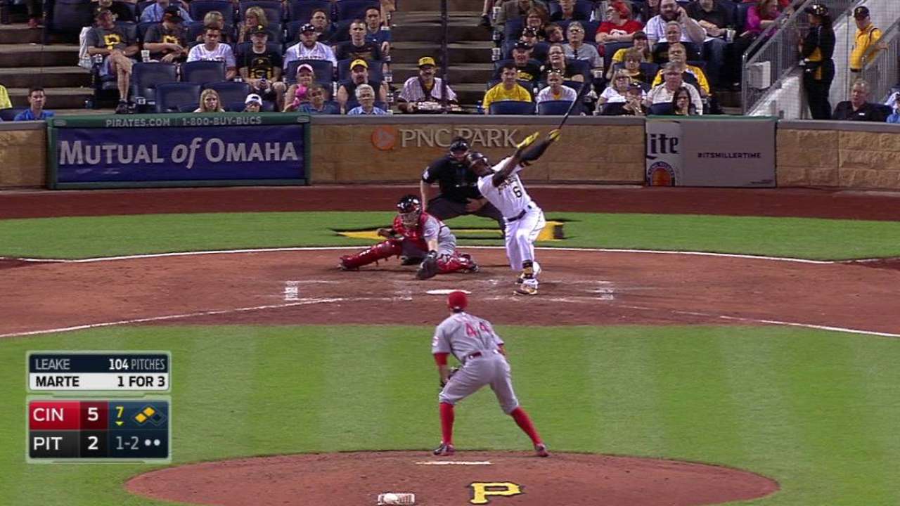 Leake escapes jam