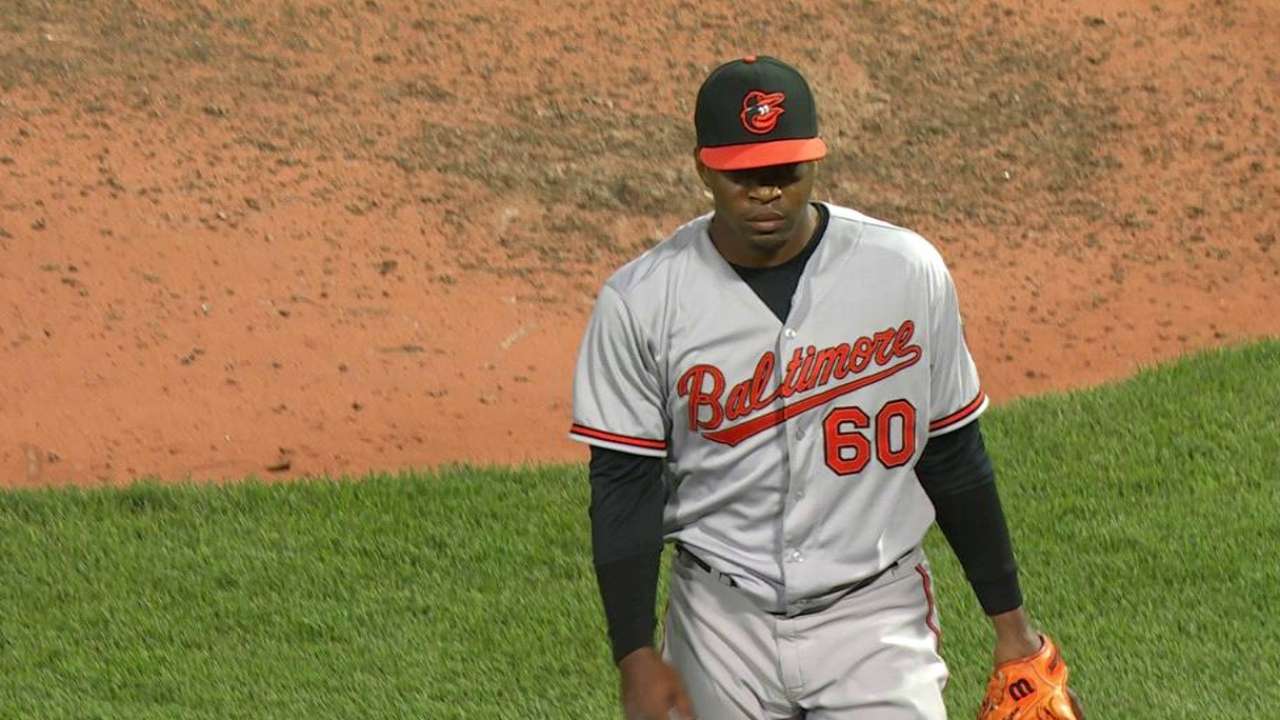 O's recall pitching prospect Givens