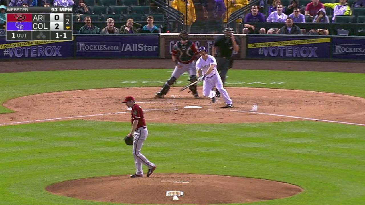 Hundley's solo shot