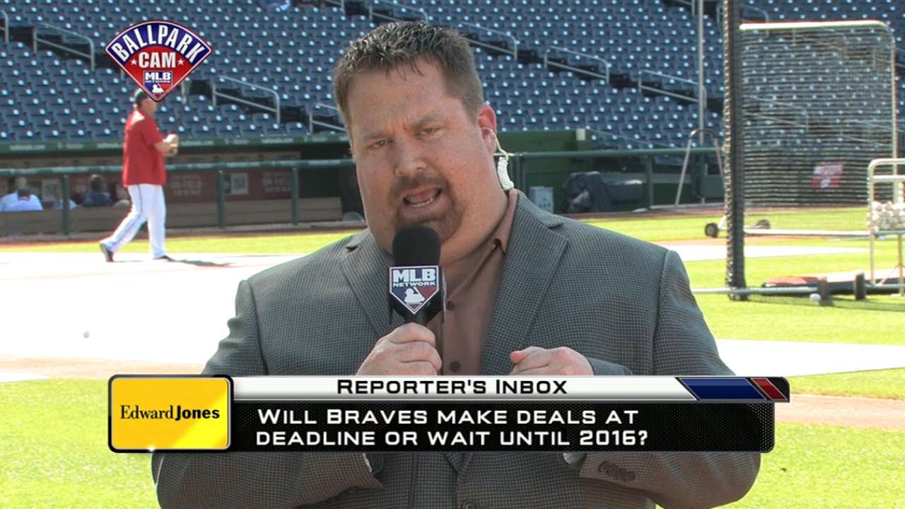 Braves improving sooner rather than later