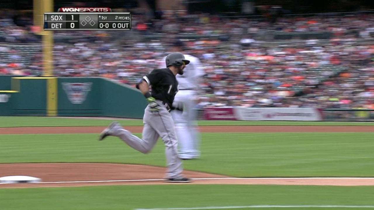 Eaton's leadoff homer