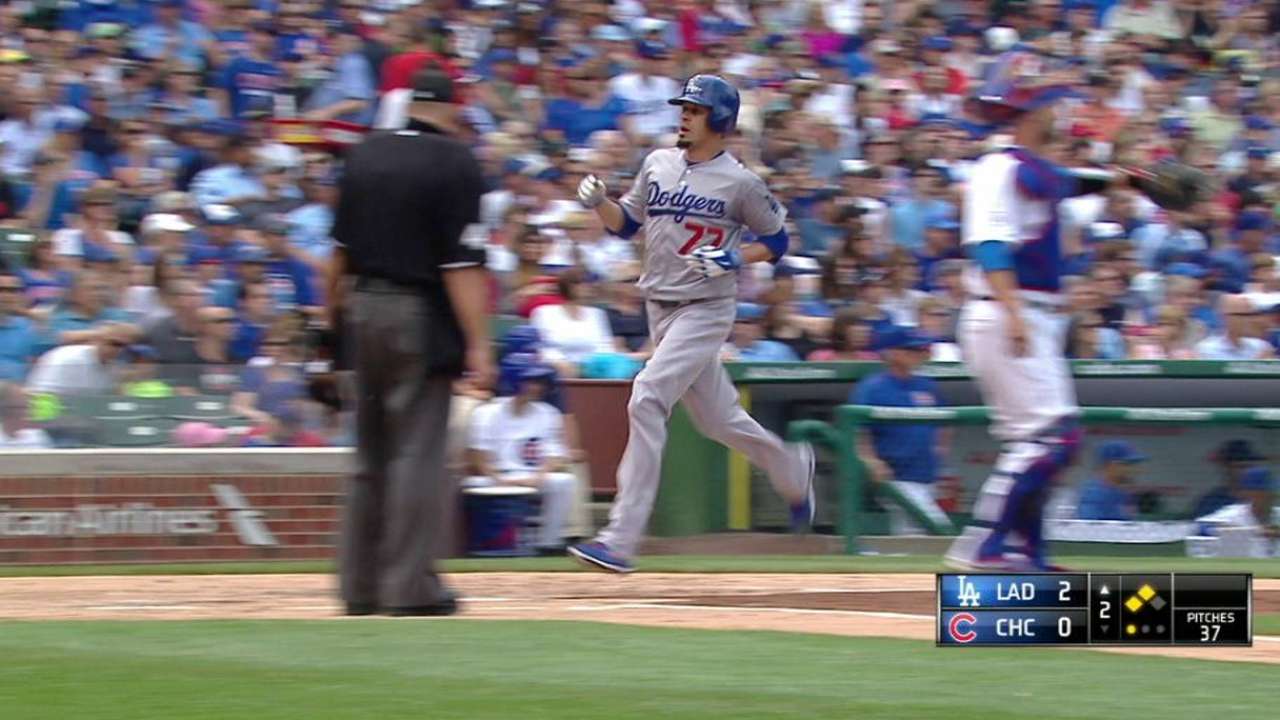 Hernandez's RBI triple