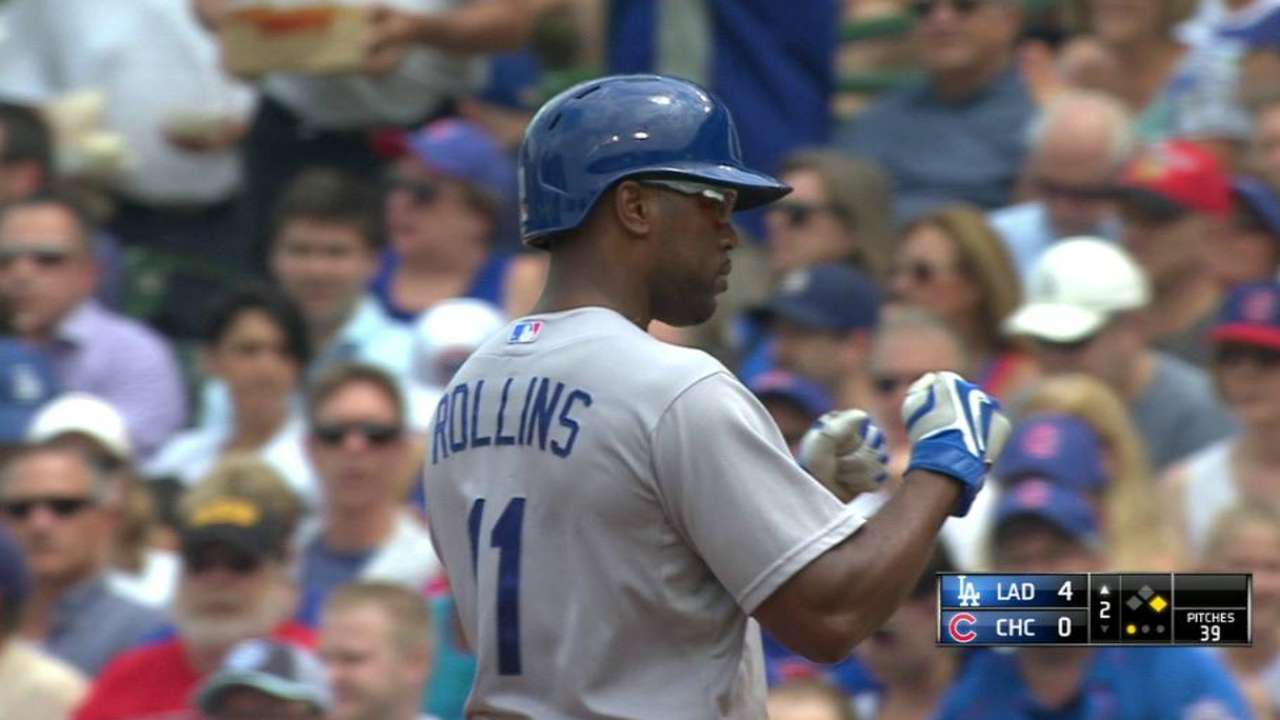 Rollins' RBI single