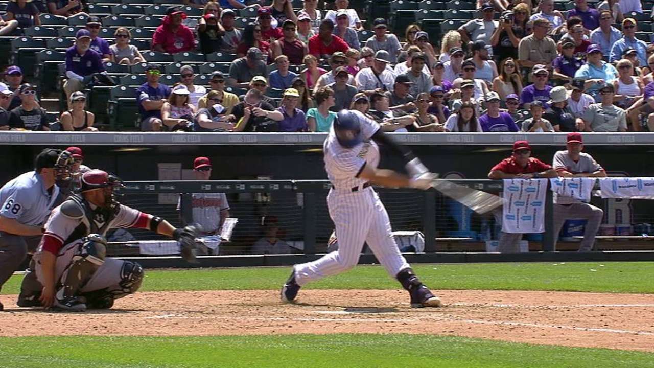Arenado's solo homer