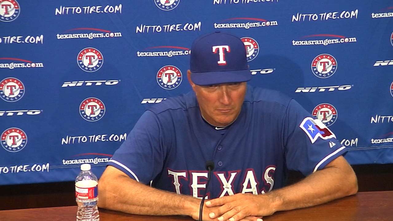 Banister on 6-3 loss to A's