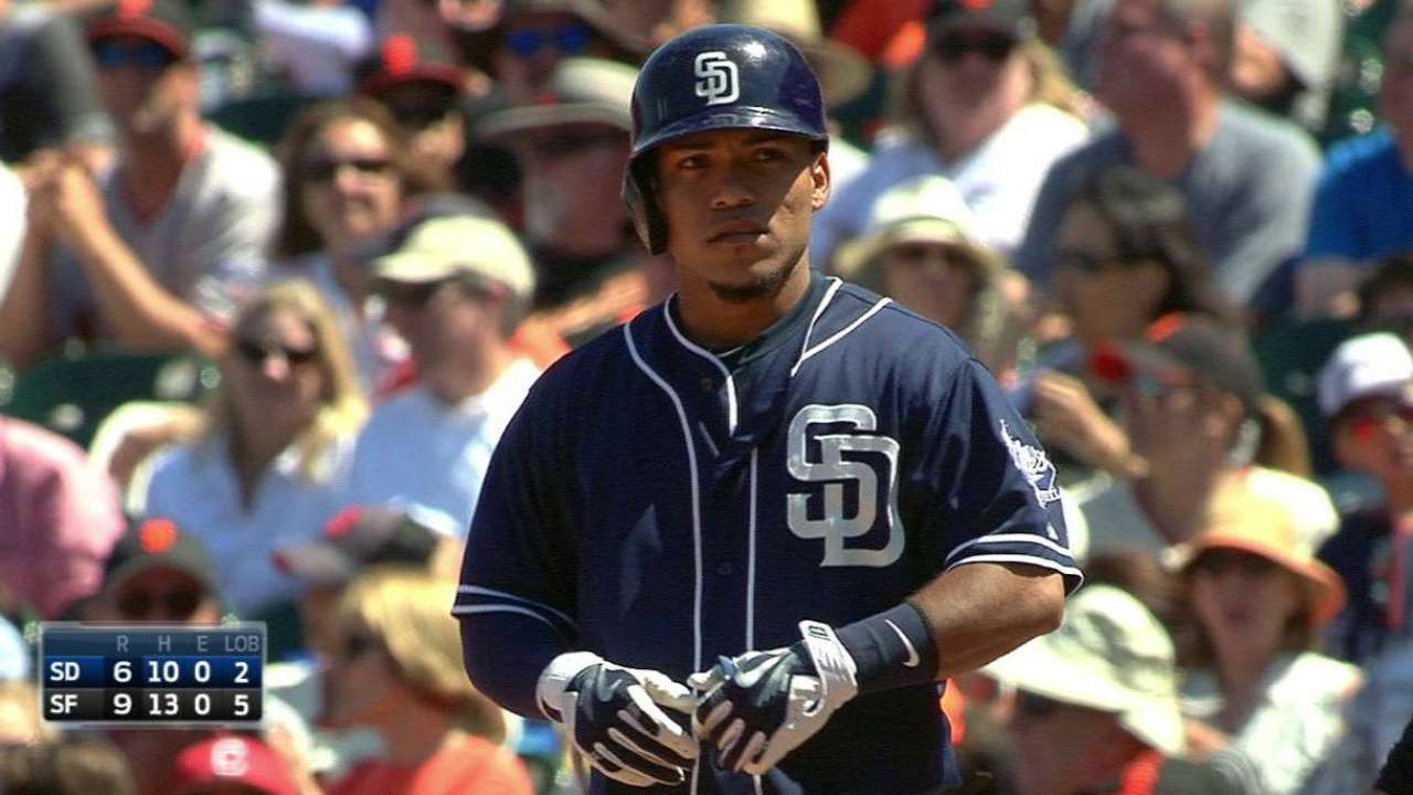 Amarista's RBI single to left