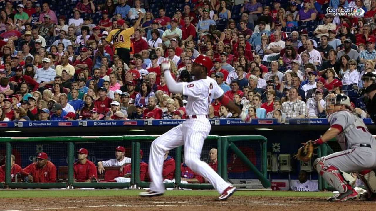 Brown's RBI double