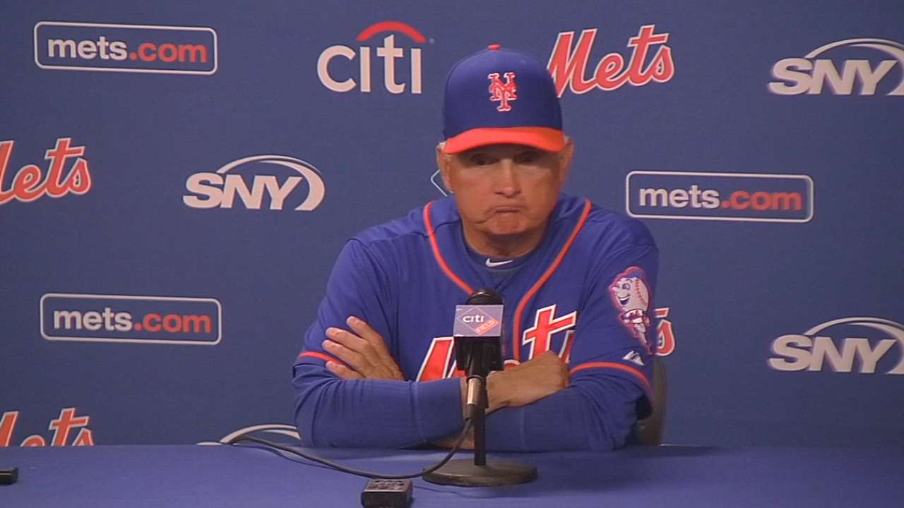 Collins on Mets' 2-1 victory
