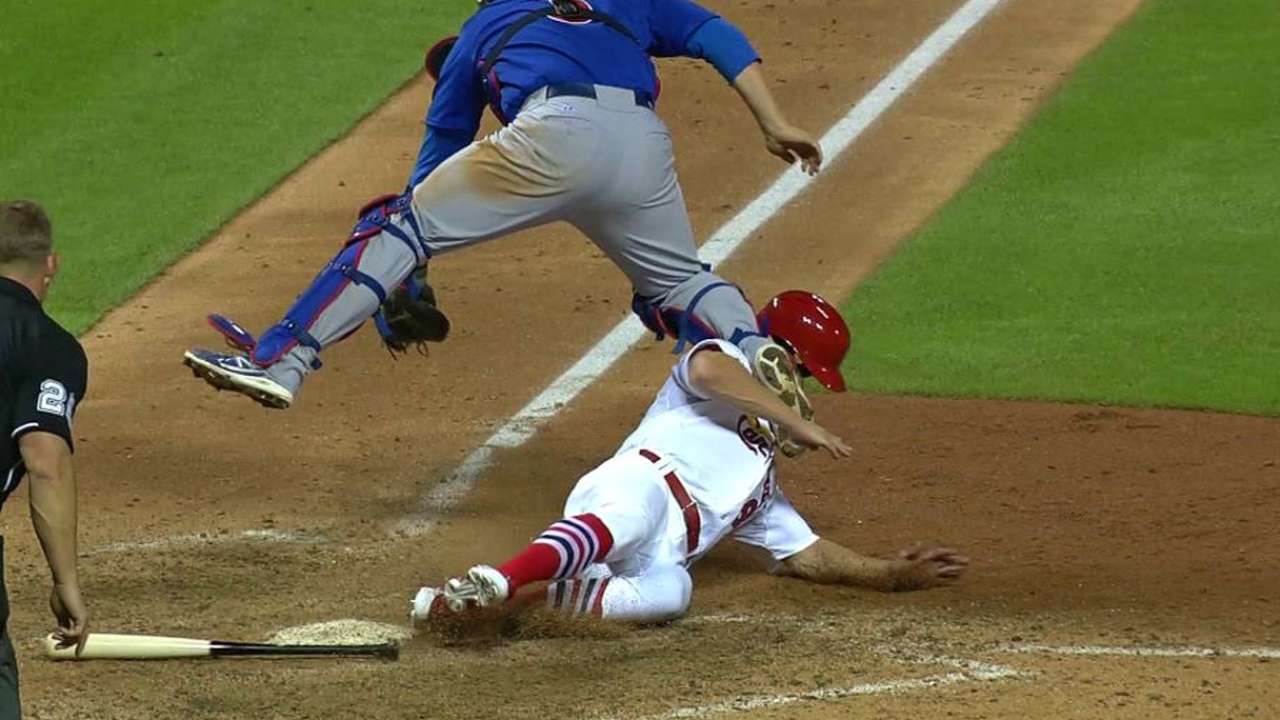 Cardinals walk off on an error