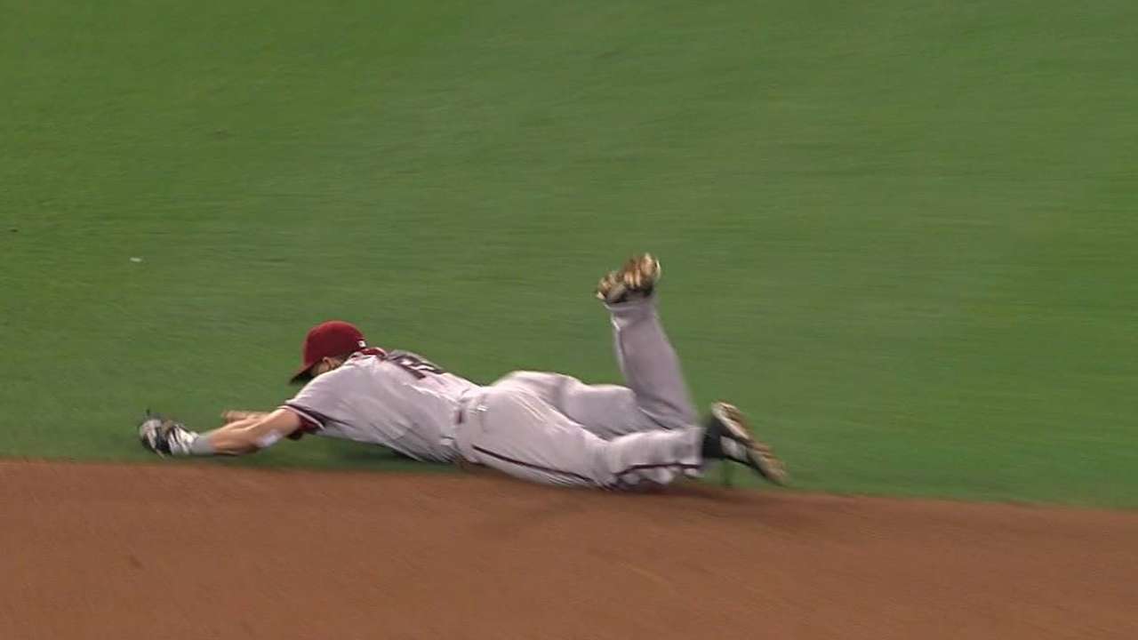 Ahmed's terrific diving play