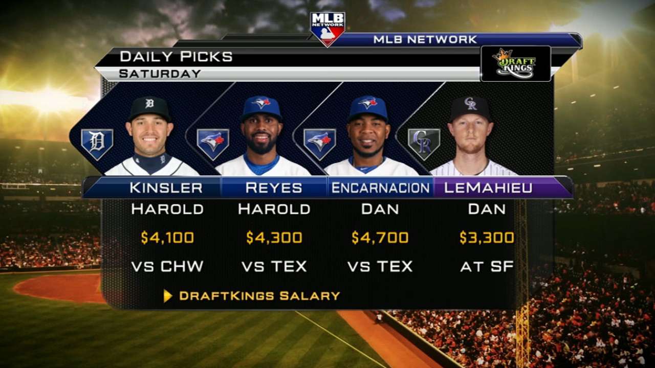 DraftKings picks: Use Miggy in a Tigers stack
